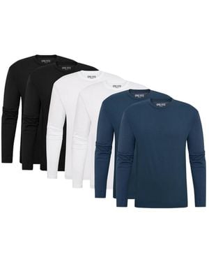EPIC FITS Standard Long Sleeve Crew Neck - Blue