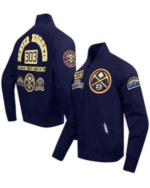 Pro Standard Denver nuggets Area Code Full-zip Jacket - Blue