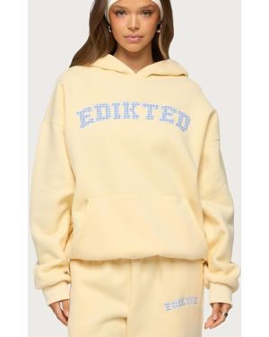 Edikted Lover Oversized Hoodie - Natural