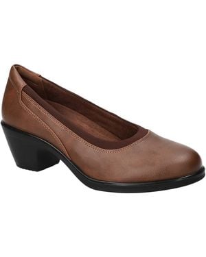 Easy Street Chyler Slip-on Pumps - Brown