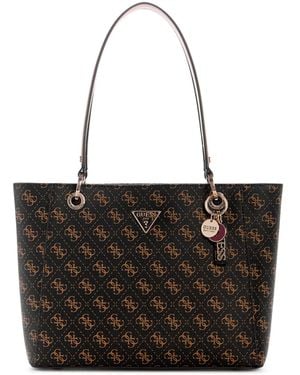 Guess Noelle Ii Medium Tote Bag - Black