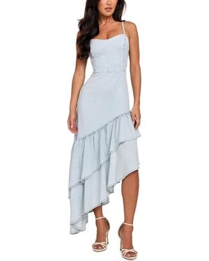 Guess Sleeveless Jalyn Denim Dress - Blue