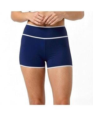 Calypsa Swim Shorts - Blue