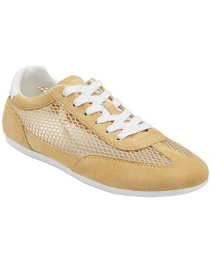 Marc Fisher Lexxy Mesh Lace-up Sneakers - Natural