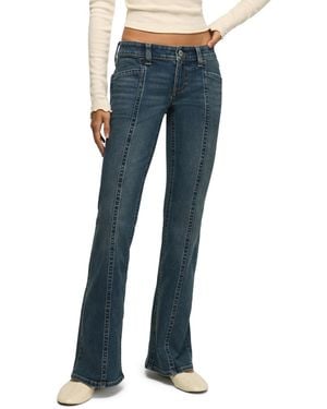 Lucky Brand Low-rise Y2k Flare Jeans - Blue