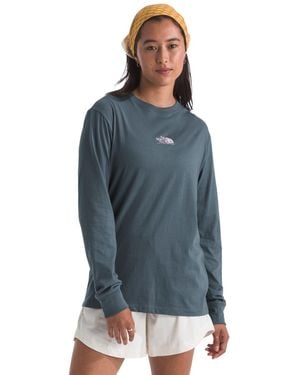 The North Face Relaxed Fit Long-sleeve T-shirt - Blue