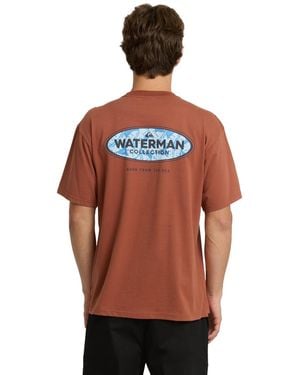 Quiksilver Inter Fill Graphic T-shirt - Red