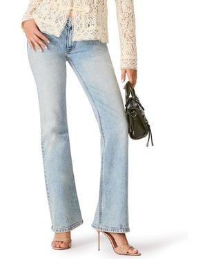 Steve Madden The Essex Low-rise Straight-leg Jeans - Blue