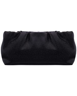 Nina Soft Facile Thea Medium Frame Clutch Handbag - Black