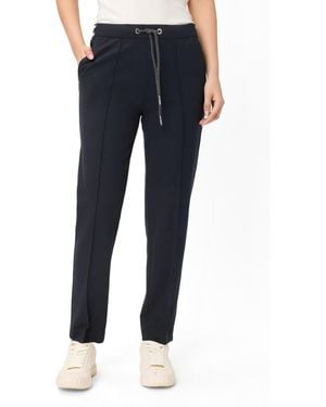 Olsen Punto Di Roma Pull-on Knit Pant - Blue