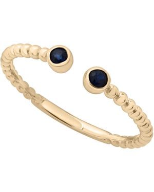 Macy's Blue Sapphire (1/10 Ct. T.w. - Metallic