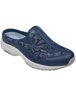 Easy Spirit Traveltime Slip-on Mule Walking Sneakers - Blue