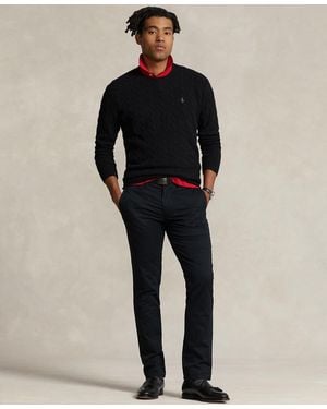 Polo Ralph Lauren Slim-fit Stretch Chino Pants - Black