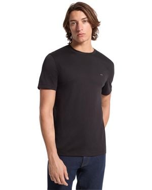 Michael Kors Cotton Regular-fit Crewneck T-shirt - Black