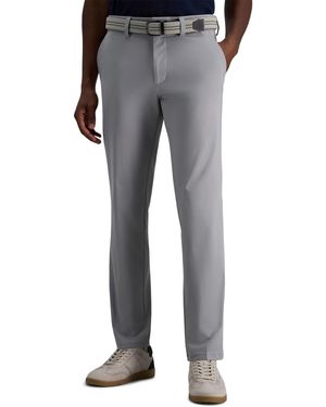 Kenneth Cole Slim-fit Knit Pants - Gray
