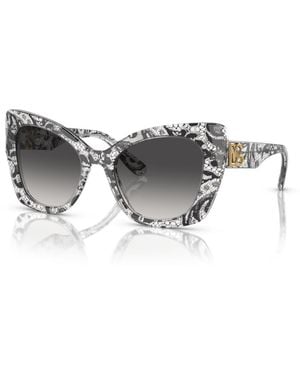 Dolce & Gabbana Butterfly Sunglasses - Gray