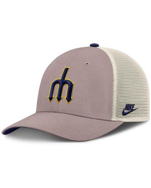 Nike Seattle Mariners Rise Adjustable Trucker Hat - Gray
