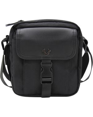TRUE RELIGION Jet Cross Body Bag - Black