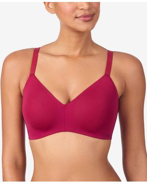 DKNY Litewear Active Comfort Wirefree Bra- Dk7934 - Red