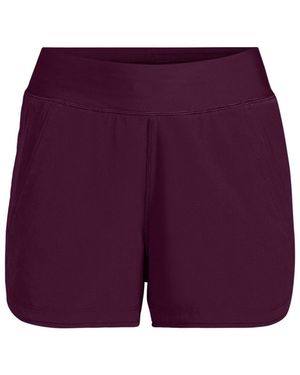 Lands' End Plus Size Sunshade Upf 50 3" Board Shorts - Purple