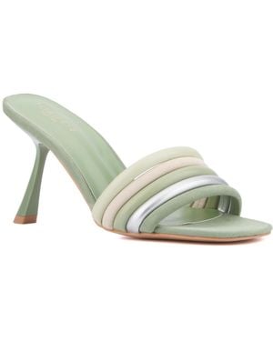 TORGEIS Idra Heel Slide Sandal - Green