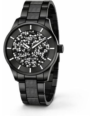 INVICTA WATCH 50596 Angel Quartz Pc21 Dial Watch - Black