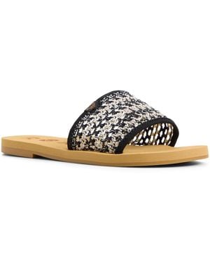 Roxy Riviera Slip On Sandals - Black