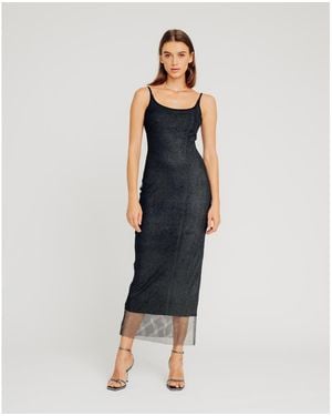 Torn By Ronny Kobo Luna Dress - Blue