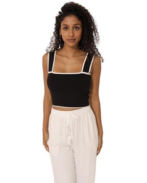 Belle & Bloom Forevermore Knitted Top - Black