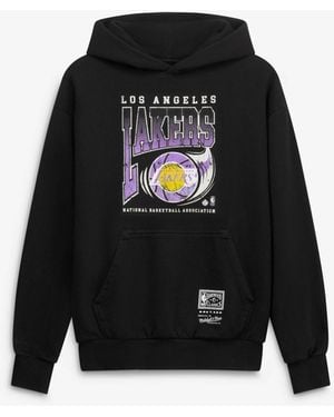 Mitchell & Ness Los Angeles Lakers Ball Out Hoodie - Black