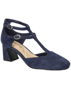 Bella Vita Harpswell Block Heel Sandals - Blue
