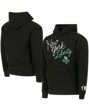 round21 And New York Liberty Script Pullover Hoodie - Black