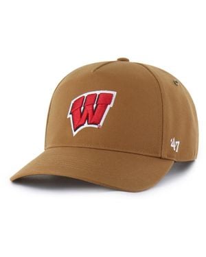 '47 Carhartt X '47 And Wisconsin Badgers Hitch Adjustable Hat - Brown