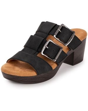 Muk Luks Myra Sandal - Brown