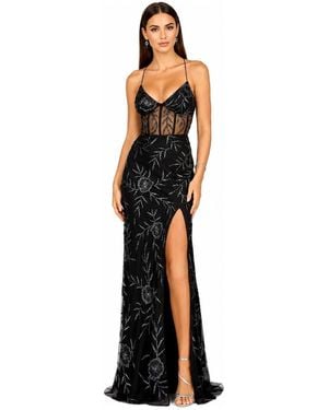 Lara Corset Dress - Black