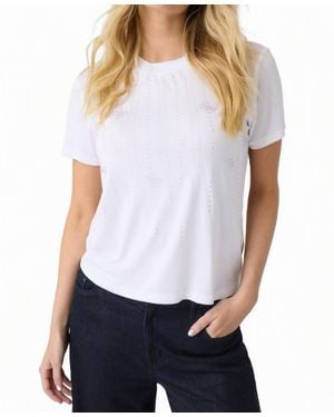 Guess Short-sleeve Crewneck T-shirt - White