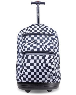 J World Sundance Laptop 20" Rolling Backpack - Blue