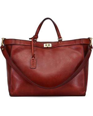 Old Trend Ixia Jet Set Large Tote Bag - Red