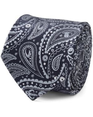 Star Wars Mandalorian Paisley Tie - Blue