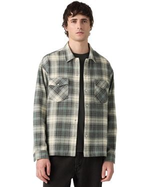 Levi's Plaid Western Boxy Shirt - Green