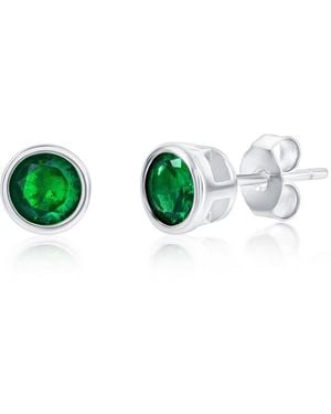 Simona Sterling Silver - Green