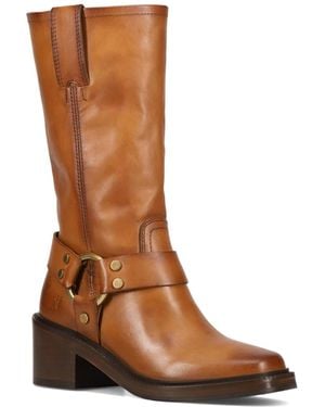 Frye Kate Harness Boots - Brown