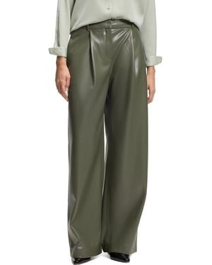 BOSS Boss By Wide-leg Pants - Green