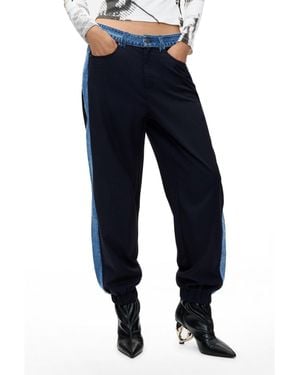 Desigual jogger Pants - Blue