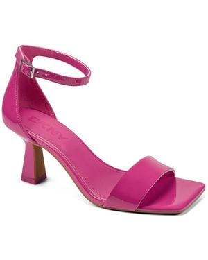 DKNY Krazz Ankle Strap Sandals - Pink