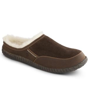 Macy's Acorn Rambler Mule Slip On Indoor/outdoor Slippers - Brown
