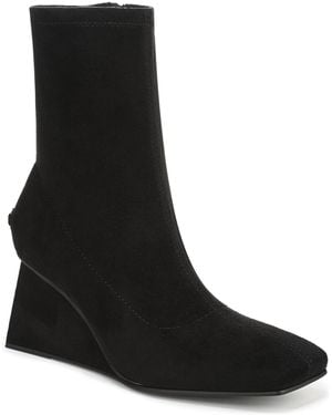 Circus by Sam Edelman Lia Wedge Sock Booties - Black