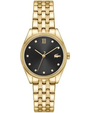 Lacoste Quartz Parisienne Gold-tone Stainless Steel Bracelet Watch 30mm - Metallic