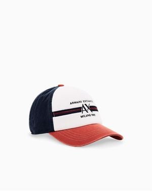 ARMANI EXCHANGE | Stripe Grphic Ht - White