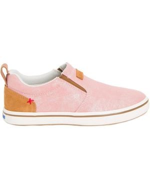 XtraTuf Canvas Sharkbyte Deck Shoe - Pink